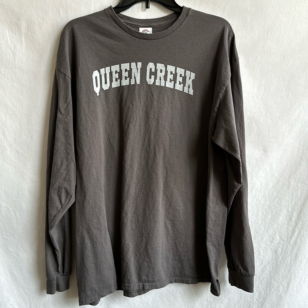 Delta Pro Weight charcoal gray Queen Creek shirt, size XL